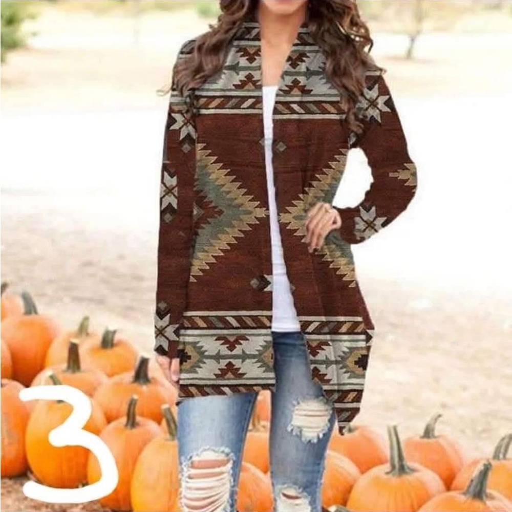 *NEW *Aztec Light weight Cardigan